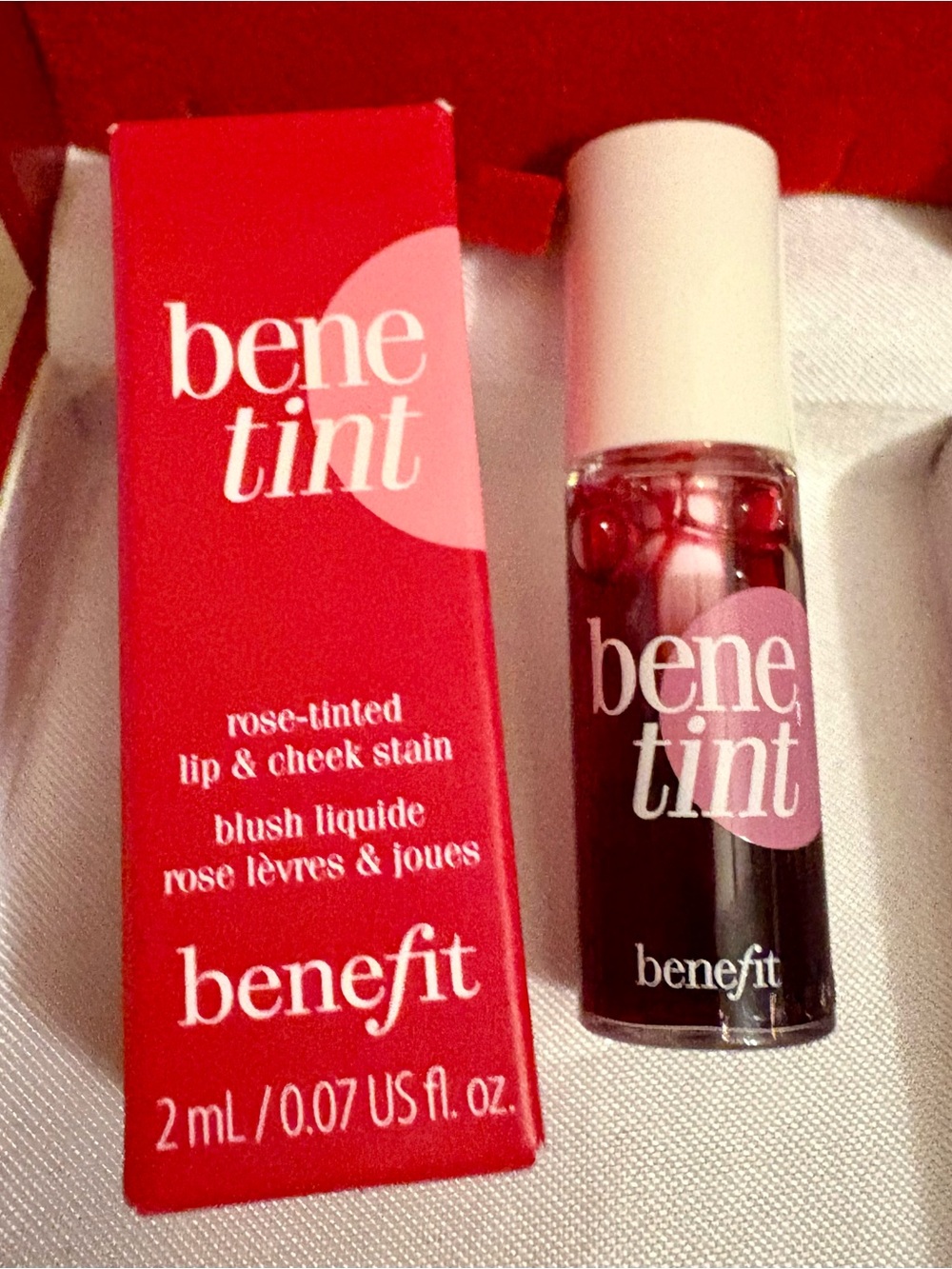 Benefit Benetint Lip & Cheek Stain — Rose Pink